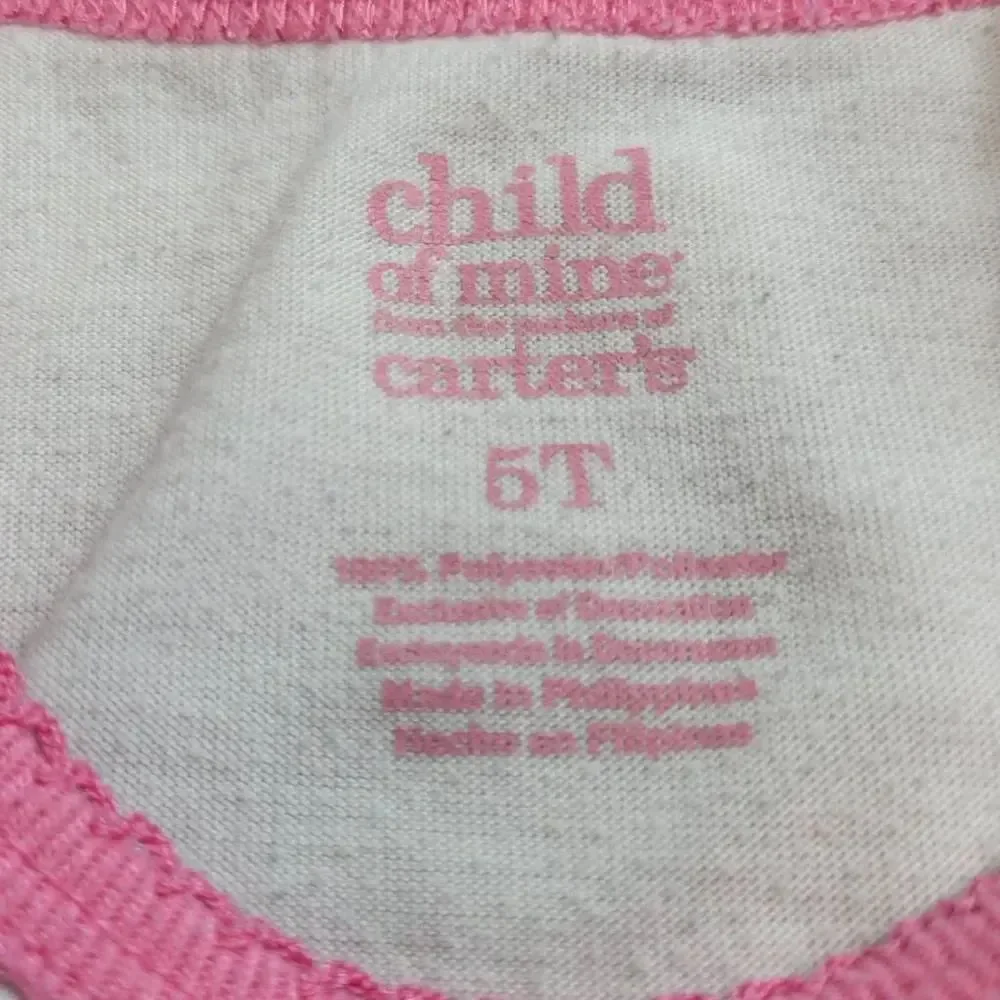 Carter's princess Pajamas 5T